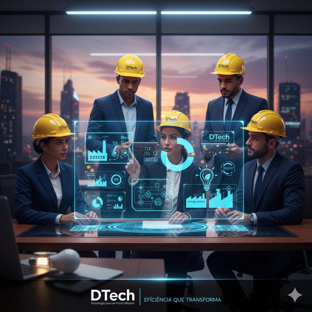 Medidores e gráficos de eficiência energética